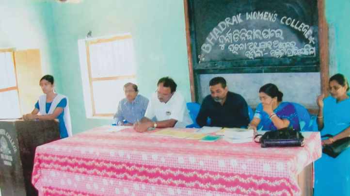A college meeting