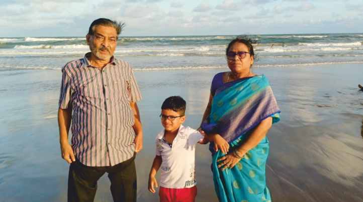 With family